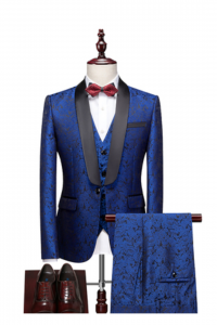 LV03-REDSTFL-Blue Tuxedo Rental Sale Purchase Ready made Malaysia Kuala Lumpur Selangor