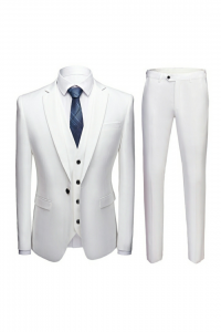 MR17-WHITE Men Suit Rental Malaysia Kuala Lumpur Selangor Petaling Jaya