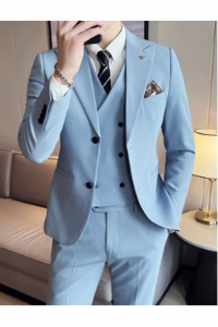 MR45-BLUBABYPAS-1L (3) Formal Men Suit - Malaysia Rental